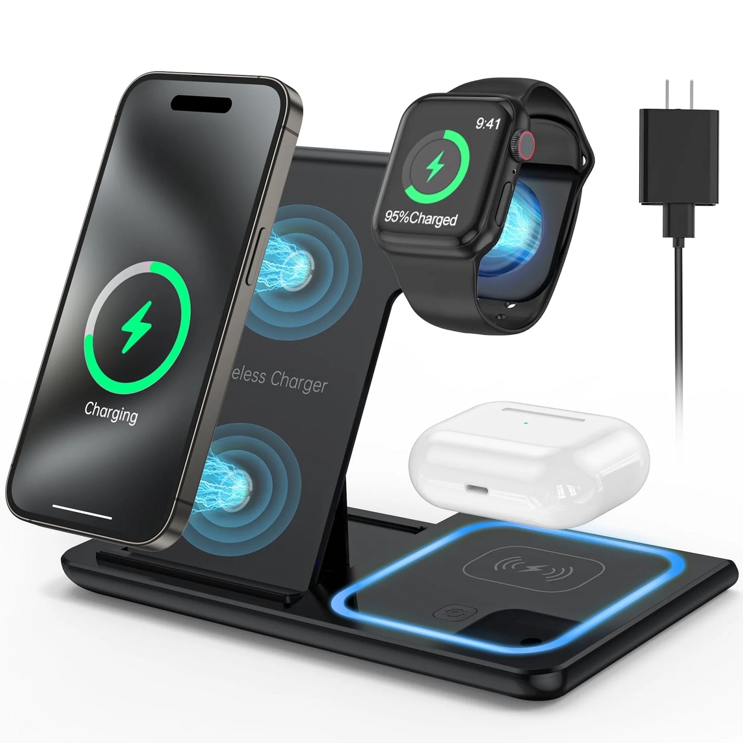 3 in 1 Wireless Charger