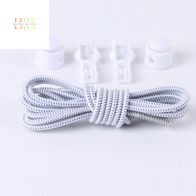 Stretching Lock Shoelaces Sneaker Silicone Shoelaces Elastic Laces 18 Colors Drawstrings Running/Jogging Lazy Shoe Laces No Tie