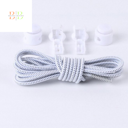 Stretching Lock Shoelaces Sneaker Silicone Shoelaces Elastic Laces 18 Colors Drawstrings Running/Jogging Lazy Shoe Laces No Tie