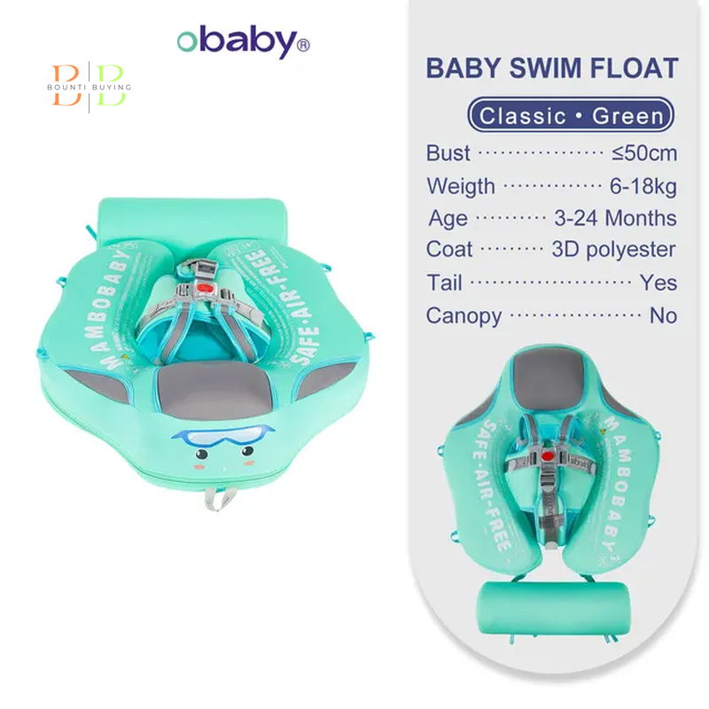 Mambobaby Float VIP 1 Dropshipping Non-Inflatable Baby Float with Canopy Waist Swimming Chest Floater Spa Buoy Trainer Supplier