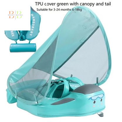 Mambobaby Float VIP 1 Dropshipping Non-Inflatable Baby Float with Canopy Waist Swimming Chest Floater Spa Buoy Trainer Supplier