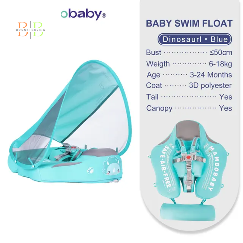 Mambobaby Float VIP 1 Dropshipping Non-Inflatable Baby Float with Canopy Waist Swimming Chest Floater Spa Buoy Trainer Supplier