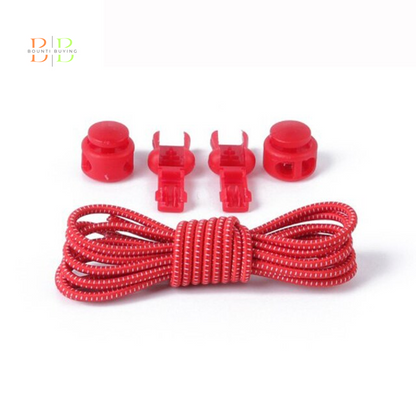 Stretching Lock Shoelaces Sneaker Silicone Shoelaces Elastic Laces 18 Colors Drawstrings Running/Jogging Lazy Shoe Laces No Tie